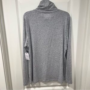 Brand new time & Tru long sleeves T-shirt size girls XL 16-18 turtleneck gray